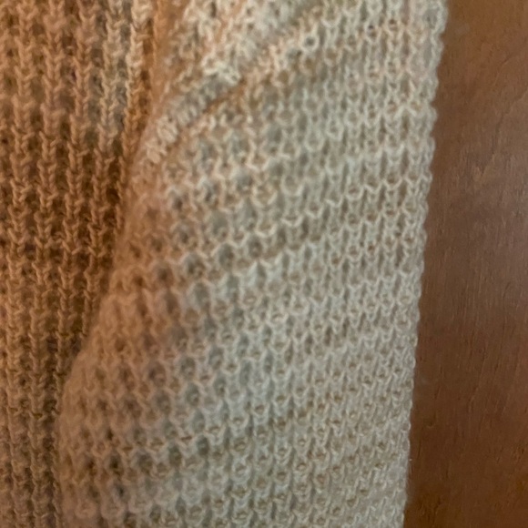 GAP cozy fall sweater size M mock neck creamy oatmeal color - Picture 6 of 6